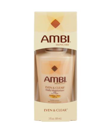 Ambi Even and Clear Daily Moisturizer with SPF 30 3 Ounce