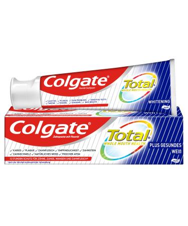 CP Gaba Colgate Total Plus Toothpaste healthy white 75 ml superior protection for teeth tongues cheeks and gums