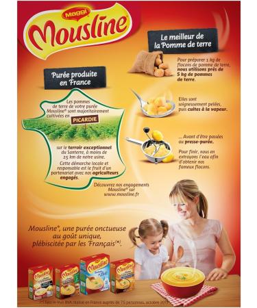 Maggi Mousline Plain Potato Puree (3 Sachets) 195g - Buy Online on GoSupps.com