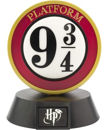 Harry Potter 3D Lamp - Iconic Platform 9 3/4 Light | Black/White/Red | Unique Gift Packaging | International Shipping - Buy Online on GoSupps.com