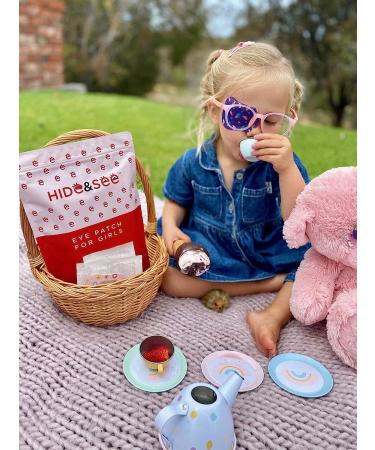 Unicorn Eye Patches for Kids & Adults | 50 Pack, Latex-Free, Hypoallergenic, Light Blocking Design - HIDE&SEE - Buy Online on GoSupps.com