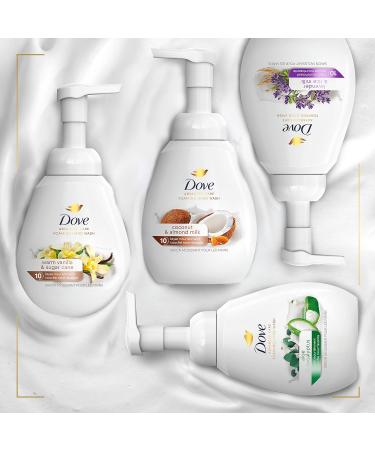 Dove Foaming Hand Wash Coconut & Almond Milk Pack of 4 | Moisturizing Formula | 10.1 oz - Buy Online on GoSupps.com