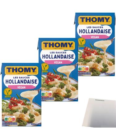 Thomy Les Sauce Hollandaise Vegan 3-pack (3x250ml pack) + usy Block