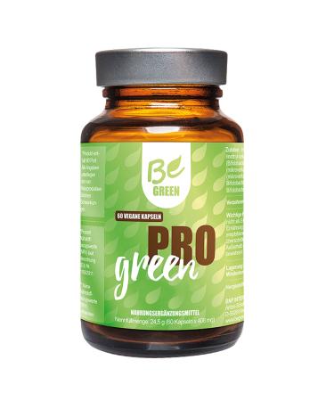 Begreen per green |Darm-Flora cure |Lactic acid producing bacterial strains with inulin |Increasing the number of "good" germs in the intestinal flora |Gastric acid -resistant vegan capsule sleeves