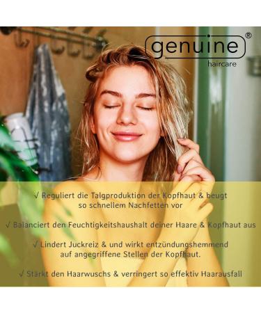  genuine haircare Balance Intense Anti-Dandruff Shampoo for Oily Scalp and Anti-Dandruff Regulates Sebum Production Against Itching and Hair Loss For Extensions 1000 ml - Buy Online on GoSupps.com