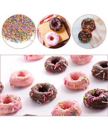 Rulop Dairy Free Rainbow sprinkles 200g Colourful Sugar Strands That Are a Tasty and Exciting Option For Topping Cakes Ice Cream and Cookies - Buy Online on GoSupps.com