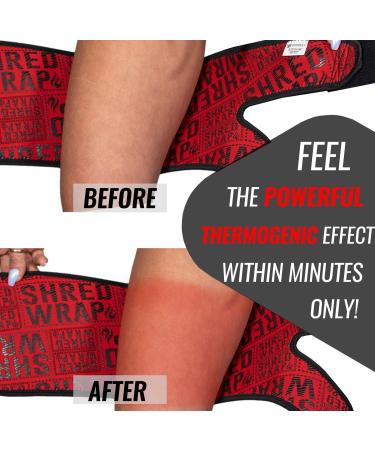 Iron Bull Strength Shred Wraps for Arms - Thermogenic Arm Trimmers for Weight Loss - Premium Fat Burning Bands with Slimming Technology - Arm Body Wraps Toner and Shaper Medium - Buy Online on GoSupps.com