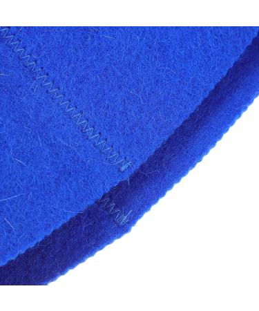 Yardwe Wool Felt Sauna Hat | Russian Banya Bathhouse Shower Cap for Men & Women | Sauna Accessories in Blue - Buy Online on GoSupps.com