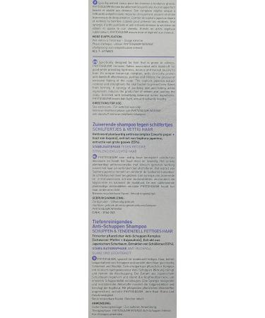  Phyto Phyto Phytosquam Purifying Anti-Dandruff Shampoo for Women 200 ml - Buy Online on GoSupps.com