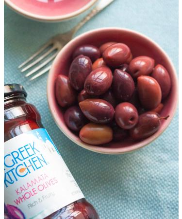 The Greek Kitchen Kalamata Whole Olives Purple 290 g - Buy Online on GoSupps.com