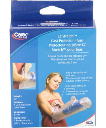 Carex E-Z Stretch Cast Protector Arm 1 Count - Buy Online on GoSupps.com