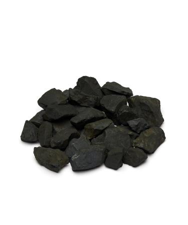 Puraja Schungit gemsteine set |Natural premium raw stones |Versatile use as water stones healing stones chakrastone |Core -pure crystals Schungit 1000g