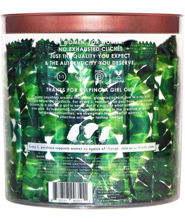 Organic Cotton Regular and Super Absorbency Compact Tampons Multipack - 30 Count - Buy Online on GoSupps.com