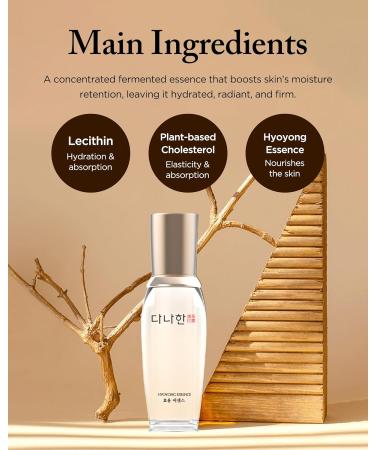 DANAHAN Hyoyong Korean Herbal Fermented Essence Gift Set (2 Pack) 30+ Botanical Hydrating Face Serum with Bonus Travel Size Helps Improve Look of Firmness & Glow 1.69 + 1.01 fl oz - Buy Online on GoSupps.com
