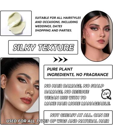 Hair Wax Stick Kit Hair Slick Stick Long Lasting Non-greasy Hair Finishing Wax Stick for Hair Hair Styling Wax Products with Hair Styling Comb Kit - Buy Online on GoSupps.com