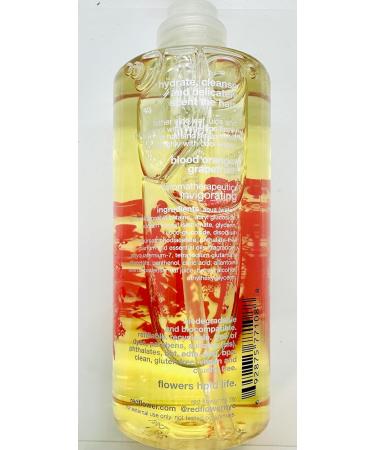 Red Flower Italian Blood Orange Hydrating Hair Wash | Nourishing Shampoo for All Hair Types - Shop Internationally - Buy Online on GoSupps.com