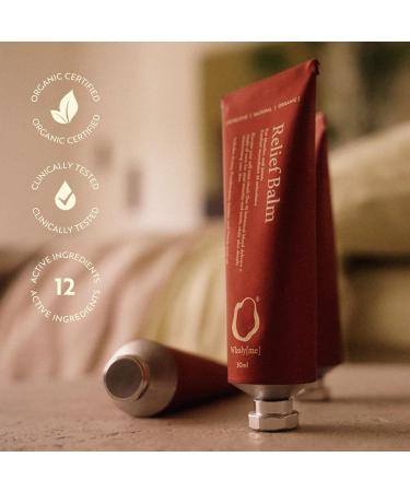 WholyMe Muscle Relief Balm - Joint and Muscle Balm Formulated with Arnica Wintergreen and 9 Other Natural Ingredients to aid Post Workout Recovery and Soothe Aches and Tension - Buy Online on GoSupps.com