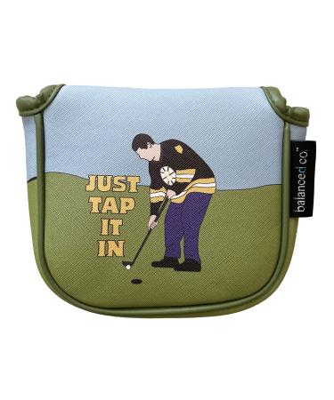 Balanced Co. Funny Golf Putter Headcover Just Tap It In/Mallet