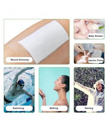 LotFancy Tattoo Aftercare Bandage 4x12 Yards Roll - Waterproof Transparent Film Dressing for Second Skin Healing and Scar Therapy - Tattoo Supplies 4x432 Inch - Buy Online on GoSupps.com