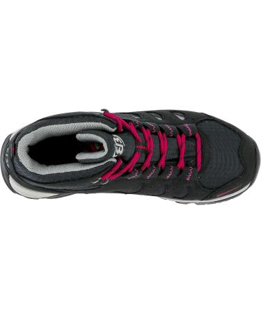 Bruetting Women's Mount Frakes High Trekking & Hiking Boots - 39 EU Black Pink | Best International Shipping - Buy Online on GoSupps.com