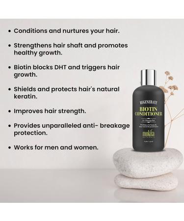 Best Biotin Conditioner for Repair & Deep Moisturizing – ProVitamin B5 & Amino Acids for All Hair Types – 8.5 oz - Buy Online on GoSupps.com
