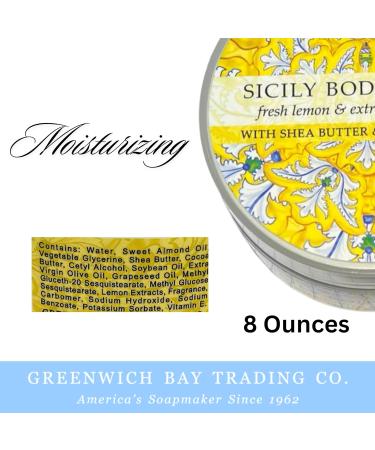 Greenwich Bay Trading Destination Body Butter 8oz | Luxurious Shea Butter Cream for Deep Hydration | Essential Oils | Travel-Friendly Moisturizer for Dry Skin - Buy Online on GoSupps.com