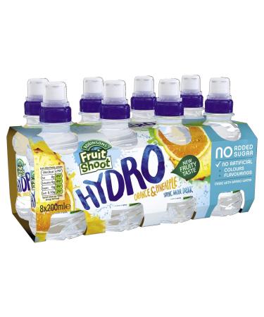 Robinsons Fruit Shoot Hydro Orange & Pineapple 8 x 200ml