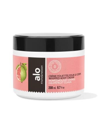 ALO FRUITS & PASSION Grapefruit Guava Whipped Body Cream 200 ML Made in Canada