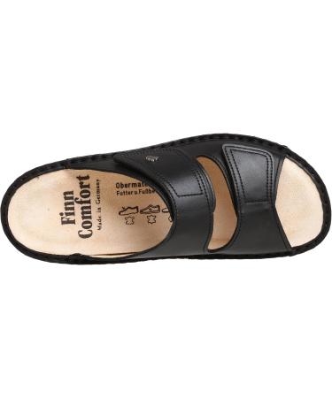 Buy Finn Comfort Women's Jamaika Sandal 5-5.5 Black Nappa International Shipping Available - Buy Online on GoSupps.com