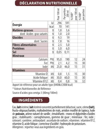 Matilia - Milk Drink Pregnancy - Vanilla - Rich in Vitamins and Minerals - Pregnant Woman - Pack of 6 - Buy Online on GoSupps.com