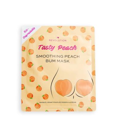 Revolution Beauty London Tasty Peach Bum Leaf Mask