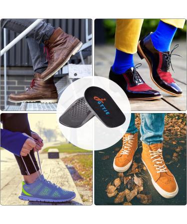 Height Increase Insoles for Leg Length Discrepancy & Pain Relief - 0.6 Inch Taller Shoe Inserts (Pack of 2) - Buy Online on GoSupps.com