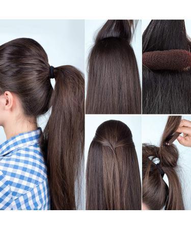 Bump It Up Volume Hair Base Set - 14 Piece Styling Insert & Braid Tool Kit for Women & Girls - Buy Online on GoSupps.com