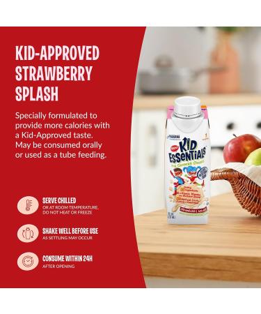 BOOST Kid Essentials 1.0 Strawberry Splash 24 x 8 fl oz Carton - Buy Online on GoSupps.com