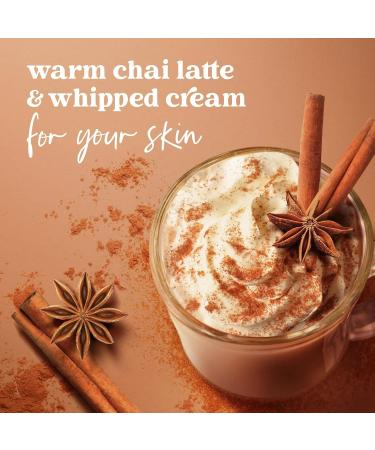 Dove Exfoliating Body Scrub Spiced Chai Latte Deeply Nourishing Exfoliant with Moisturizing Cream 10.5 oz - Buy Online on GoSupps.com