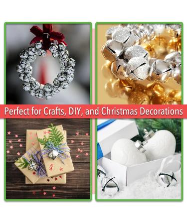 Mr. Pen Jingle Bells 1 Inch Silver 50 Pack - Craft Bells for Wreaths and Crafts - Buy Online on GoSupps.com