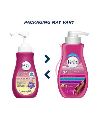 Veet Botanic Inspirations In Shower Cream 13.5 fl Oz - Legs & Body - Buy Online on GoSupps.com