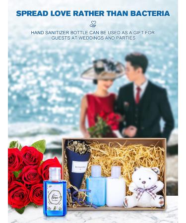 50 Pack 60ml Empty Plastic Travel Bottles - Refillable Flip-Top Containers for Hand Sanitizer, Shampoo, Lotion - BPA-Free Mini Bottles for Baby Shower - No Parabens - Buy Online on GoSupps.com