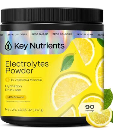Electrolytes Powder - Lemonade - 90 Servings - Buy Online on GoSupps.com