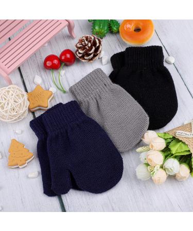 URATOT 6 Toddler Magic Stretch Knitted Mittens | Winter Warm Soft Baby Gloves 5-8 Years | Variety of Colors Available - Buy Online on GoSupps.com