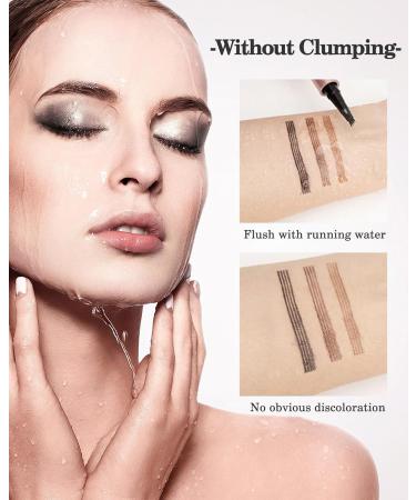Shop Light Brown 4-Tipped Eyebrow Pencil - Waterproof Smudge-Proof & Long-Lasting 3D Microblading Pen | International Shipping Available - Buy Online on GoSupps.com