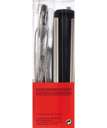 Revlon Men's Grooming Kit: Nail Clipper, Grooming Scissors, Nail File, Tweezers, Hair Removal Tools - Stainless Steel (1 Pack) - Buy Online on GoSupps.com