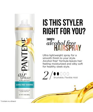 Pantene Pro-V Smooth Airspray Hairspray 7 oz - Humidity Resistant Finish - Buy Online on GoSupps.com