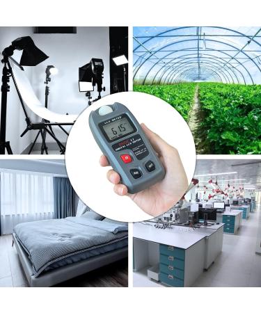 BSIDE Digital Light Meter Lux Tester 0-200,000 Lux for Indoor Plants, LED Grow Light, Photography - Portable Luminometer Photometer for Garden, Film & Classroom - Buy Online on GoSupps.com