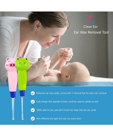 Kids Ear Wax Removal Tool with LED Light - Easy & Safe Earwax Removal - 2 Pack - Buy Online on GoSupps.com