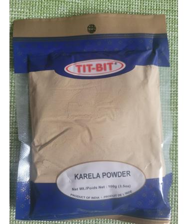 Tit-Bit Bitter melon powder 100 g non GMO bitter gourd karela powder - Buy Online on GoSupps.com