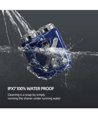 Compact Rotary Shaver for Men | Portable Electric Razor - Waterproof Cordless & Ideal for Sensitive Skin - Perfect Gift for Teens - Buy Online on GoSupps.com
