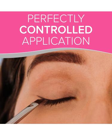 Ultimate Precision Angled Eyebrow Brush & Eyelash Brush - Professional Applicator for Perfect Brows & Lashes | International Shipping Available - Buy Online on GoSupps.com