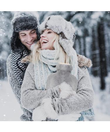 Buy Opamoo 2L Hot Water Bottle with Fluffy Cover for Pain Relief | Ideal for Adults & Children - Gray - Buy Online on GoSupps.com