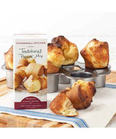 Stonewall Kitchen Traditional Popover Mix - 12.3 oz | Fluffy & Delicious - Buy Online on GoSupps.com